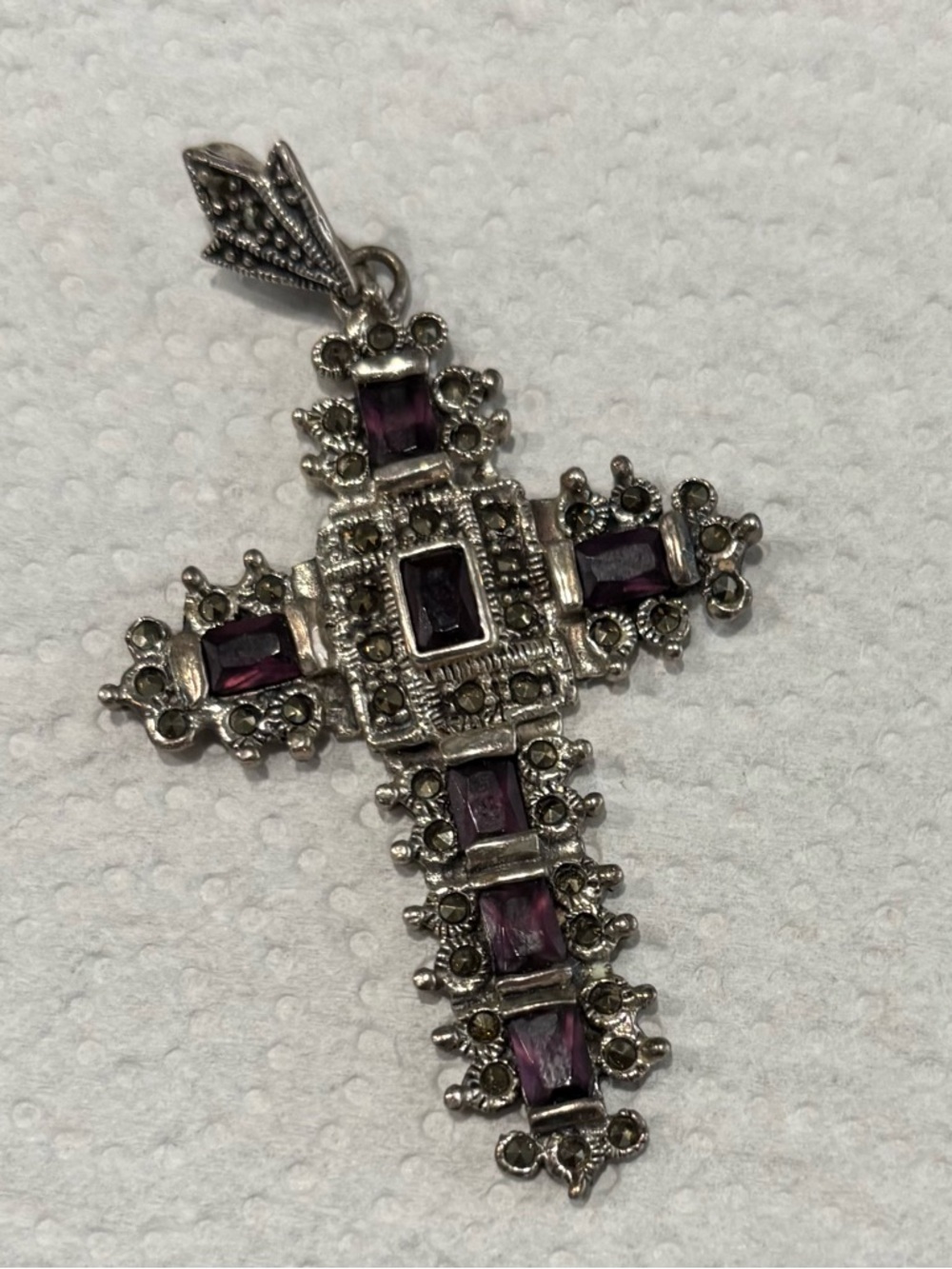 Beautiful Vintage Silver cross